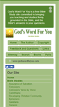 Mobile Screenshot of godswordforyou.com